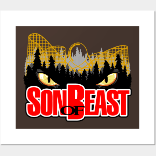 Kings Island Son of Beast Roller Coaster Posters and Art